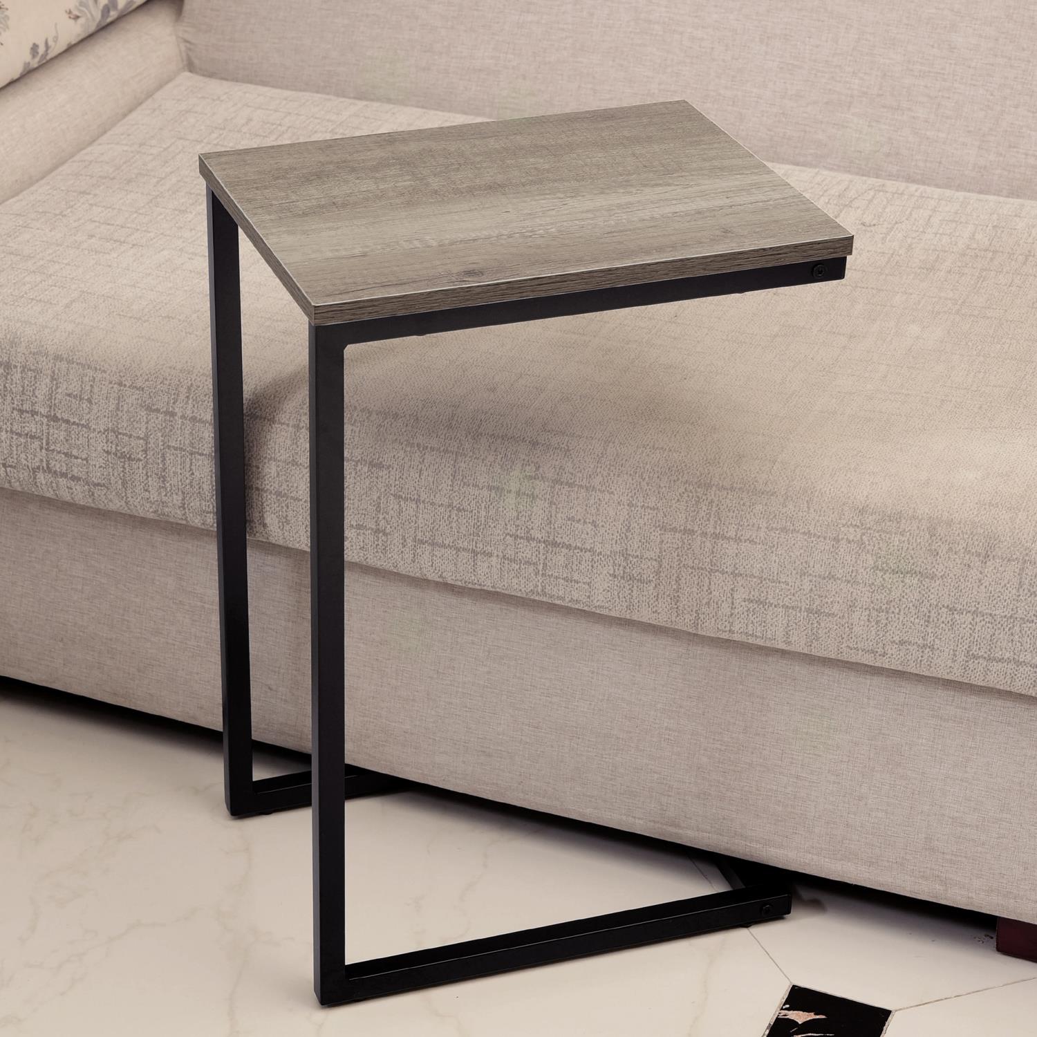 C Shaped Sofa Side Table